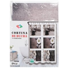 Штора для ванн 180х180 см, Peva, Гармония, Y498 Cortina De Ducha