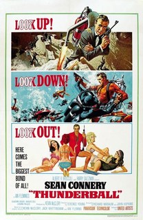 Постер к фильму "Джеймс Бонд 04 - Шаровая молния" (Thunderball) A3 No Brand