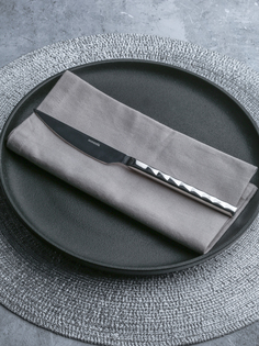 Нож столовый Domenik pyramid 1шт серебристый