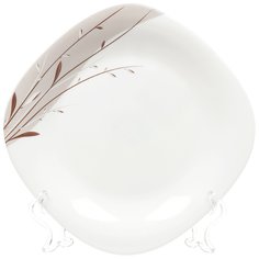 Тарелка десертная 19 см квадратная Орфей Daniks FFP-85-130303/291905/NFP85T