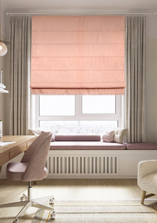 Римская штора Plain Lux цепочный механизм, цвет бежевый 60x160 см Эскар