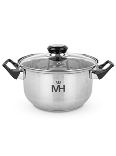 Кастрюля с крышкой MercuryHaus MC 1851 8 2,2 л 18*10,5 см