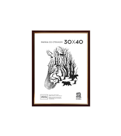 Фоторамка Zebra фоторамки пластик 30*40 Капучино 111058