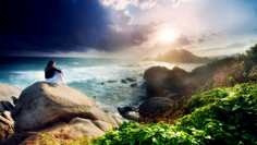 Картина на холсте 60x110 LinxOne "Природа, пейзаж, натура, флора