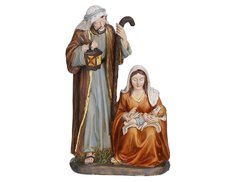 Рождественская статуэтка СВЯТОЕ СЕМЕЙСТВО, полистоун, 12.5х9х20 см, Edelman