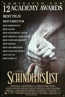 Постер к фильму "Список Шиндлера" (Schindlers List) A4 No Brand