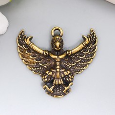 Сувенир латунь "Гаруда" 2,8х3,3 см No Brand