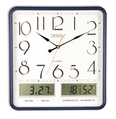 Настенные часы MIRRON P3325A-2 жк СНБ Минимализм ЖК дисплей