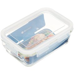 Форма для запекания 13.3х19х6.7 см 0.84 л прямоугольная с крышкой Daniks