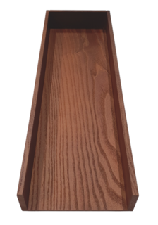 Деревянный лоток для столовых приборов из массива ясеня Ashwood BOX-150-NUT Малеев Александр
