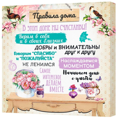 Панно канвас 30х30 арт. 044 No Brand