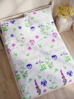 Простынь на резинке Сказка HERBARIUM 90х200 см