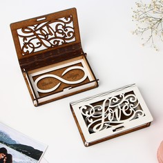 Шкатулка для колец «Бесконечность» No Brand