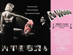 Постер к фильму "Эд Вуд" (Ed Wood) 50x70 см No Brand