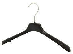 Вешалка для верхней одежды Valexa CM-45, чёрный, 10 шт