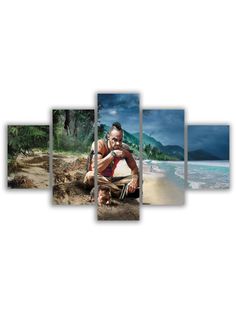 Картины Красотища Модульная картина Far cry 3 140х80