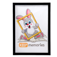 Keep memories Фоторамка пластик 21х30 см 1489 черный