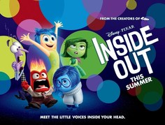 Постер к мультфильму "Головоломка" (Inside Out) A4 No Brand