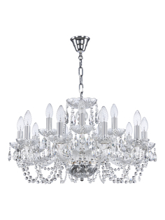 Люстра подвесная хрустальная 119/10+5/240 Ni Bohemia Ivele Crystal