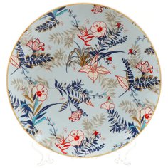 Тарелка обеденная керамика 26 см круглая Вереск Y4-4631 No Brand
