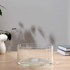 Ваза (2294) h=9,5см, d=20 см Evis