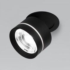 Встраиваемый светильник Elektrostandard Stark 25035/LED 8W 4200K черный поворотный плафон