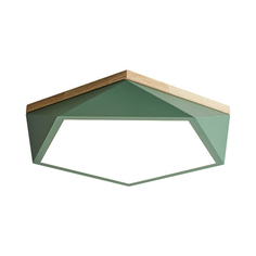 Умный потолочный светильник HuiZuo Smart Macaron Polygon Ceiling Light 36W Avocado