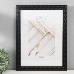 Фоторамка пластик МИРАМ 30х40 см, 651777-15 No Brand