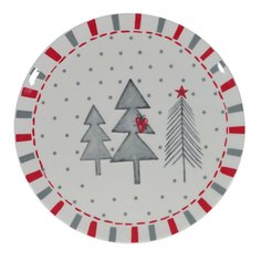 Тарелка Елки, 20*20*2 см KSM-774085 Remeco Collection