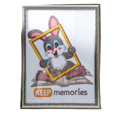 Фоторамка пластик 30х40 см серебро (790) Keep Memories