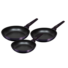 Набор посуды для приготовления Berlinger Haus Purple Eclips Collection BH-7103 3 пр