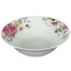 Салатник керамика, круглый, 18 см, Шиповник, с7-5600 No Brand