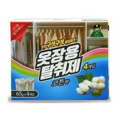 Поглотитель запаха Sandokkaebi для шкафа 65 г х 4 шт.