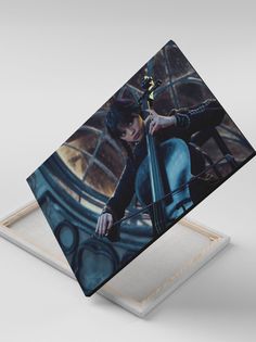 Картина на холсте СувенирShop Wednesday, Уэнсдэй, Венсдей 30x40
