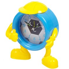 Часы-будильник настольные, 13х12.5 см, пластик, Человечки, Y4-5209 Lonomo