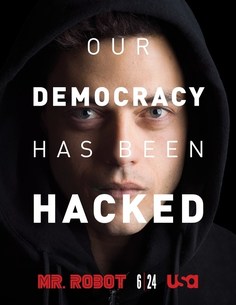 Постер к сериалу "Мистер Робот" (Mr. Robot) A4 No Brand