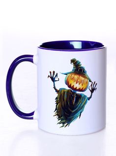 Кружка СувенирShop "Хеллоуин halloween тыква зомби" 330 мл