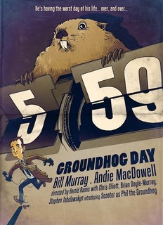 Постер к фильму "День сурка" (Groundhog Day) A2 No Brand