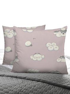 Наволочка Uniqcute Кио 70х70 см поплин 2 шт