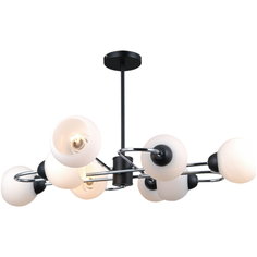Люстра потолочная illumico IL0451-8PCSQ-79 BK