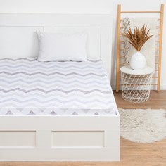 Простыня LoveLife Geometry 160*200*25 см, 100% хлопок, поплин, 125 г/м?