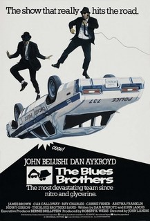 Постер к фильму "Братья Блюз" (The Blues Brothers) Оригинальный 68,6x101,6 см No Brand