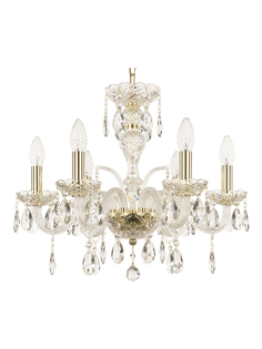 Люстра подвесная хрустальная 118/6/165 G Bohemia Ivele Crystal