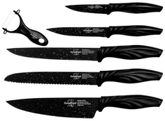 Набор профессиональных кухонных ножей Swiss Gold SG-9200, 6 предметов No Brand