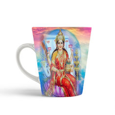 Кружка-латте CoolPodarok Индийская богиня2