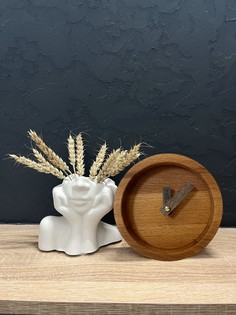 Настольные интерьерные деревянные часы SIMPLY Time PlatoS