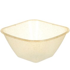 Миска пластик квадратная 2 л Palermo 43201/02 прозрачная No Brand