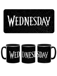 Кружка СувенирShop Wednesday Уэнсдэй Венсдей 330 мл