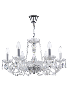 Люстра подвесная хрустальная 119/6/200 Ni Bohemia Ivele Crystal