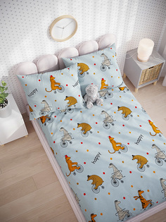 Простынь на резинке Сказка Цирк 120х200 см